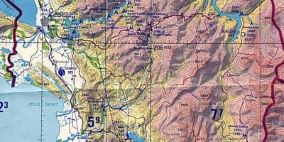 नक्शे के भूगोल अल्बानिया